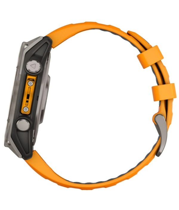 Garmin fenix 8 Smartwatch AMOLED Sapphire Graphite/Orange 47 mm - Image 5