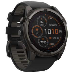 Garmin fenix 8 Smartwatch Solar Sapphire Graphite/Carbon Grey Ti