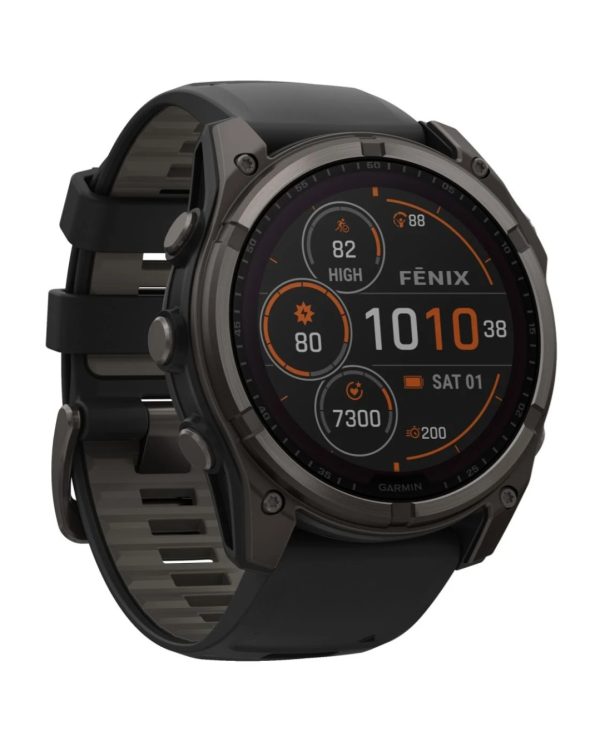 Garmin fenix 8 Smartwatch Solar Sapphire Graphite/Carbon Grey Ti