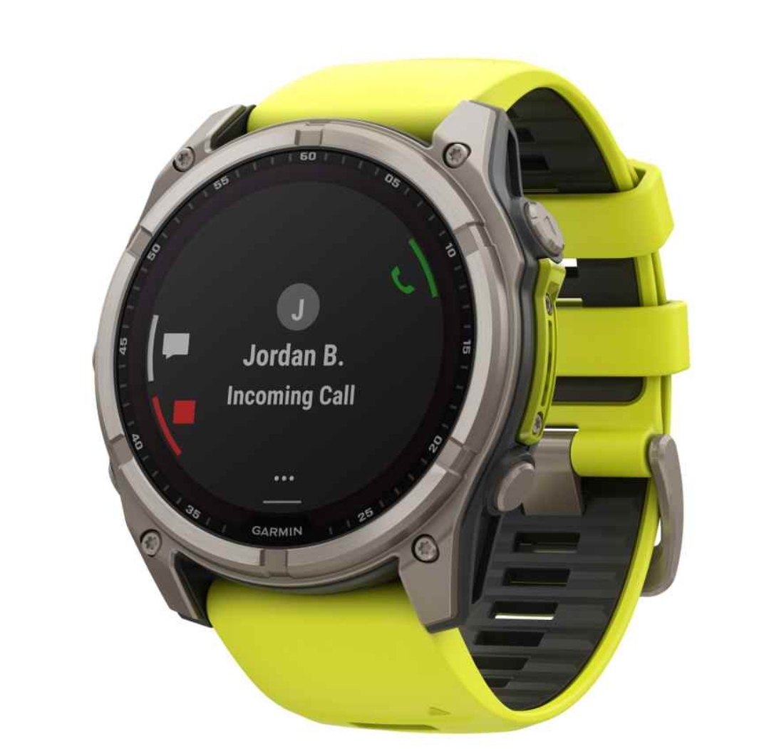 Garmin fenix 8 Smartwatch Solar Sapphire Graphite/Yellow 51 mm - Image 5
