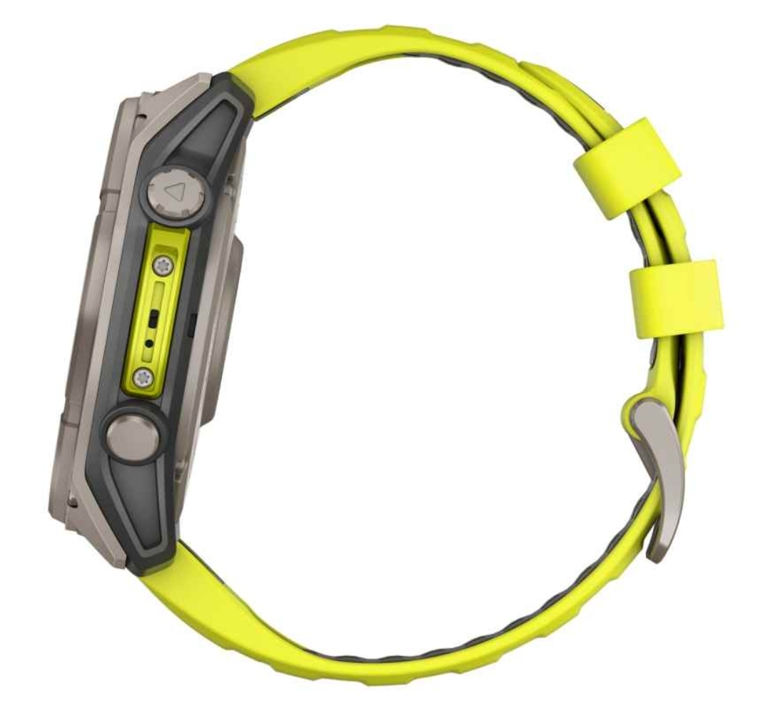 Garmin fenix 8 Smartwatch Solar Sapphire Graphite/Yellow 51 mm - Image 4