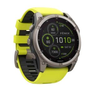 Garmin fenix 8 Smartwatch Solar Sapphire Graphite/Yellow 51 mm