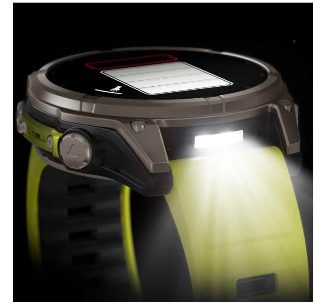 Garmin fenix 8 Smartwatch Solar Sapphire Graphite/Yellow 51 mm - Image 7