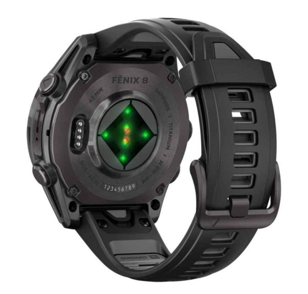 Garmin fenix 8 Smartwatch AMOLED Sapphire Titanium DLC 43 mm - Image 3