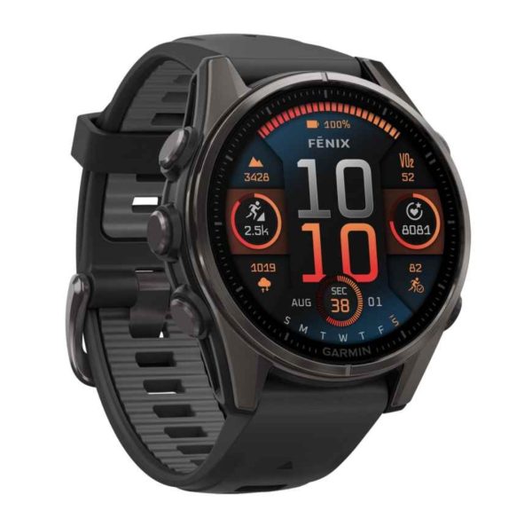 Garmin fenix 8 Smartwatch AMOLED Sapphire Titanium DLC 43 mm