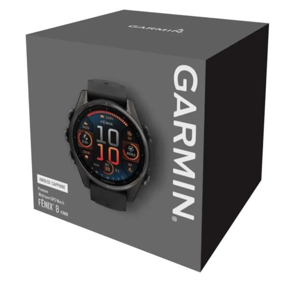 Garmin fenix 8 Smartwatch AMOLED Sapphire Titanium DLC 43 mm - Image 7