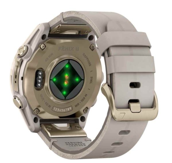 Garmin fenix 8 Smartwatch AMOLED Sapphire Grey/Soft Gold 43 mm - Image 4