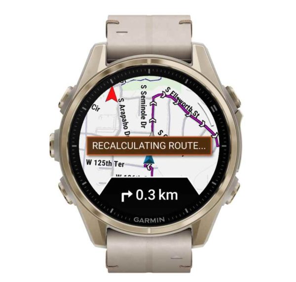 Garmin fenix 8 Smartwatch AMOLED Sapphire Grey/Soft Gold 43 mm - Image 3