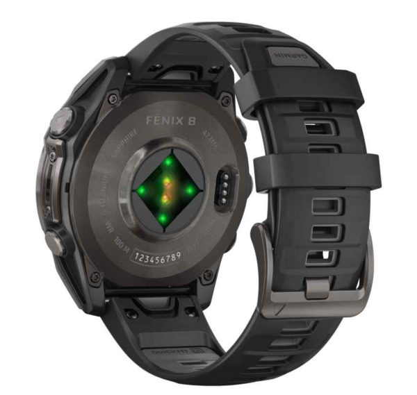 Garmin fenix 8 Smartwatch AMOLED Black/Grey Titanium DLC 47 mm - Image 3