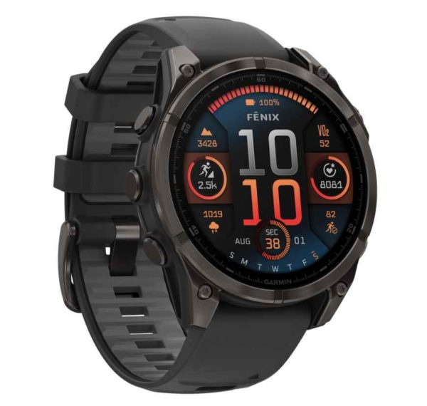 Garmin fenix 8 Smartwatch AMOLED Black/Grey Titanium DLC 47 mm