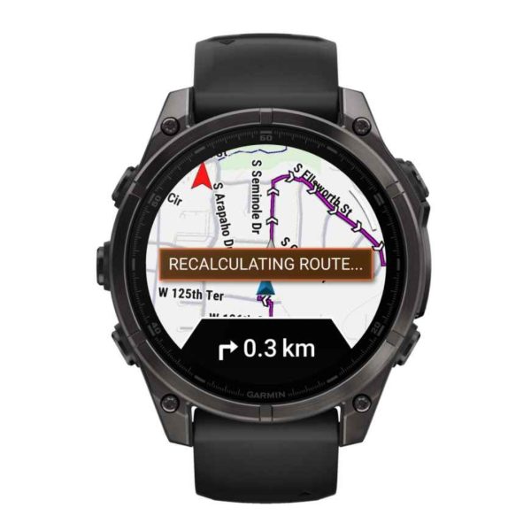 Garmin fenix 8 Smartwatch AMOLED Black/Grey Titanium DLC 47 mm - Image 5