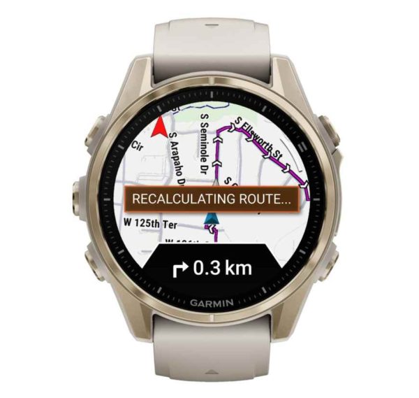 Garmin fenix 8 Smartwatch AMOLED Fog Grey/Soft Gold 43 mm - Image 3