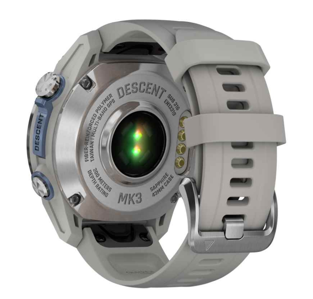 Garmin Descent Mk3 GPS Diving Watch Fog Grey - Image 6