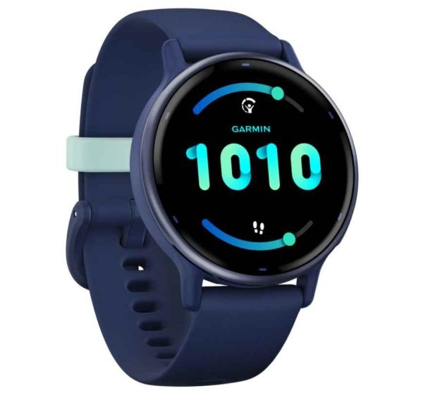 Garmin Vivoactive 5 Fitness Smartwatch Captain Blue/Metallic - Image 4