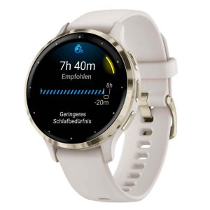 Garmin Venu 3S Fitness Smartwatch Ivory/Softgold