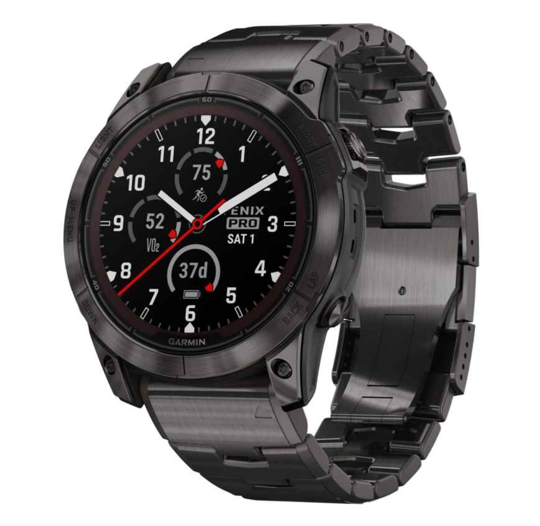 その他 GARMIN - GARMIN FENIX 7X PRO SAPPHIRE DUAL POW Garmin fenix 7X Pro Sapphire Solar GPS Smartwatch 51 mm