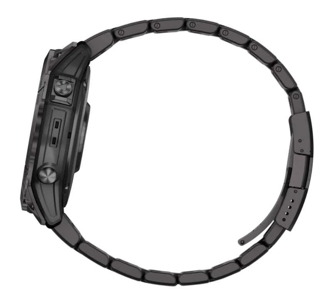 Garmin fenix 7X Pro Sapphire Solar Smartwatch DLC Titanium Strap - Image 5