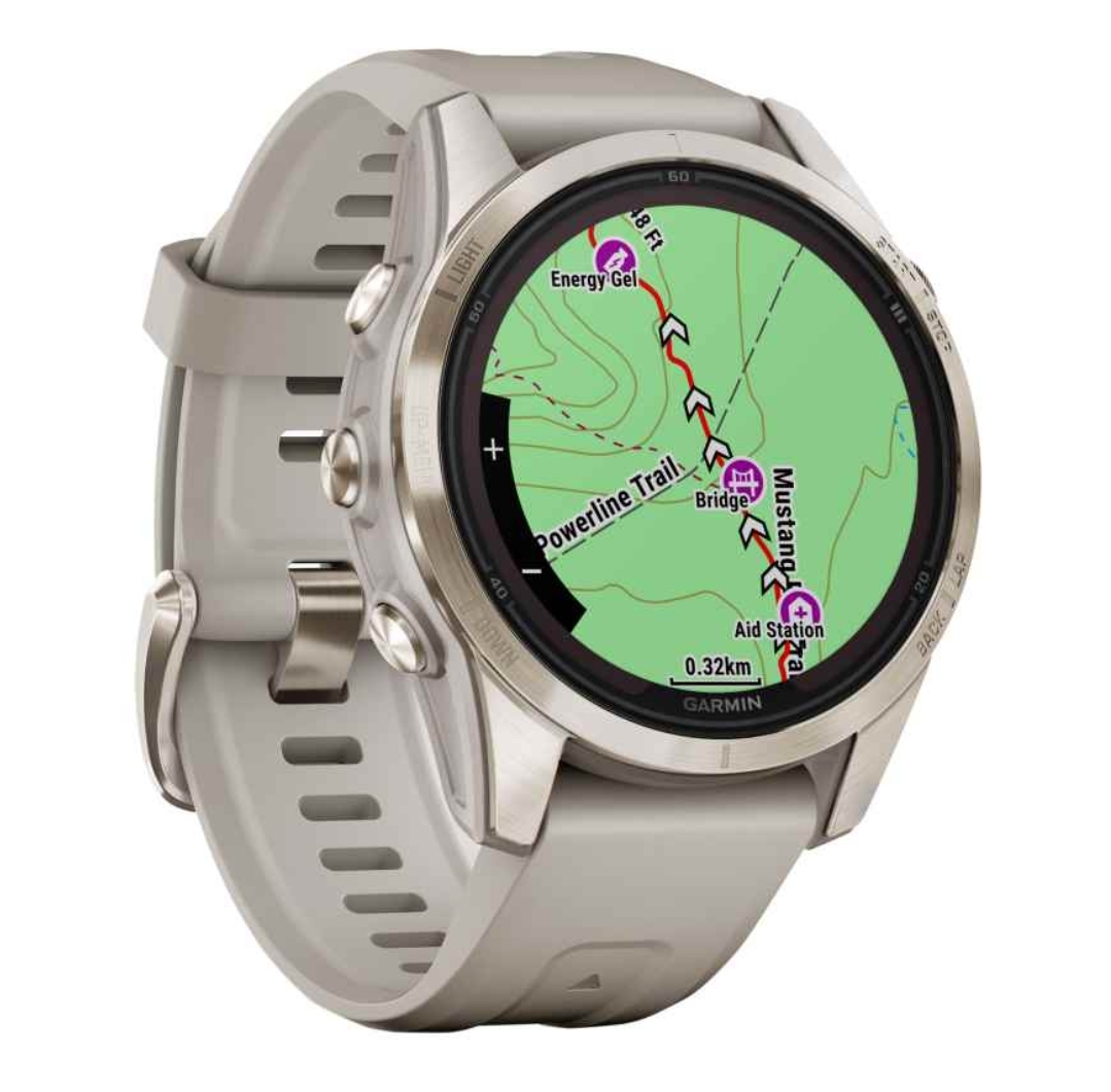 Garmin fenix 7S Pro Sapphire Solar Smartwatch Beige/Soft Gold - Image 4