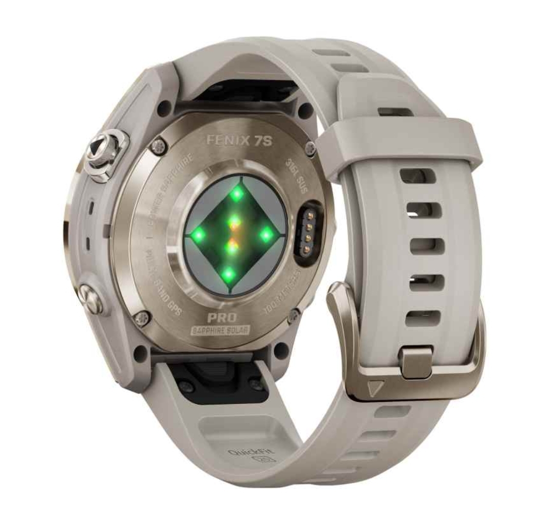 Garmin fenix 7S Pro Sapphire Solar Smartwatch Beige/Soft Gold - Image 6